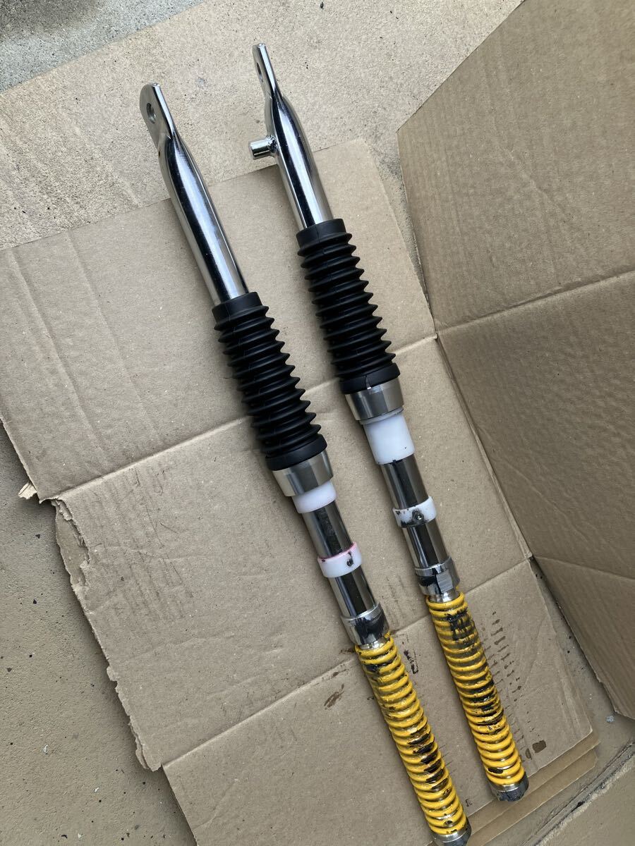 ミニモト ダックス/シャリィ強化フロントショック540mm NO5960 シャリー インナーフォーク シャコタン拍卖