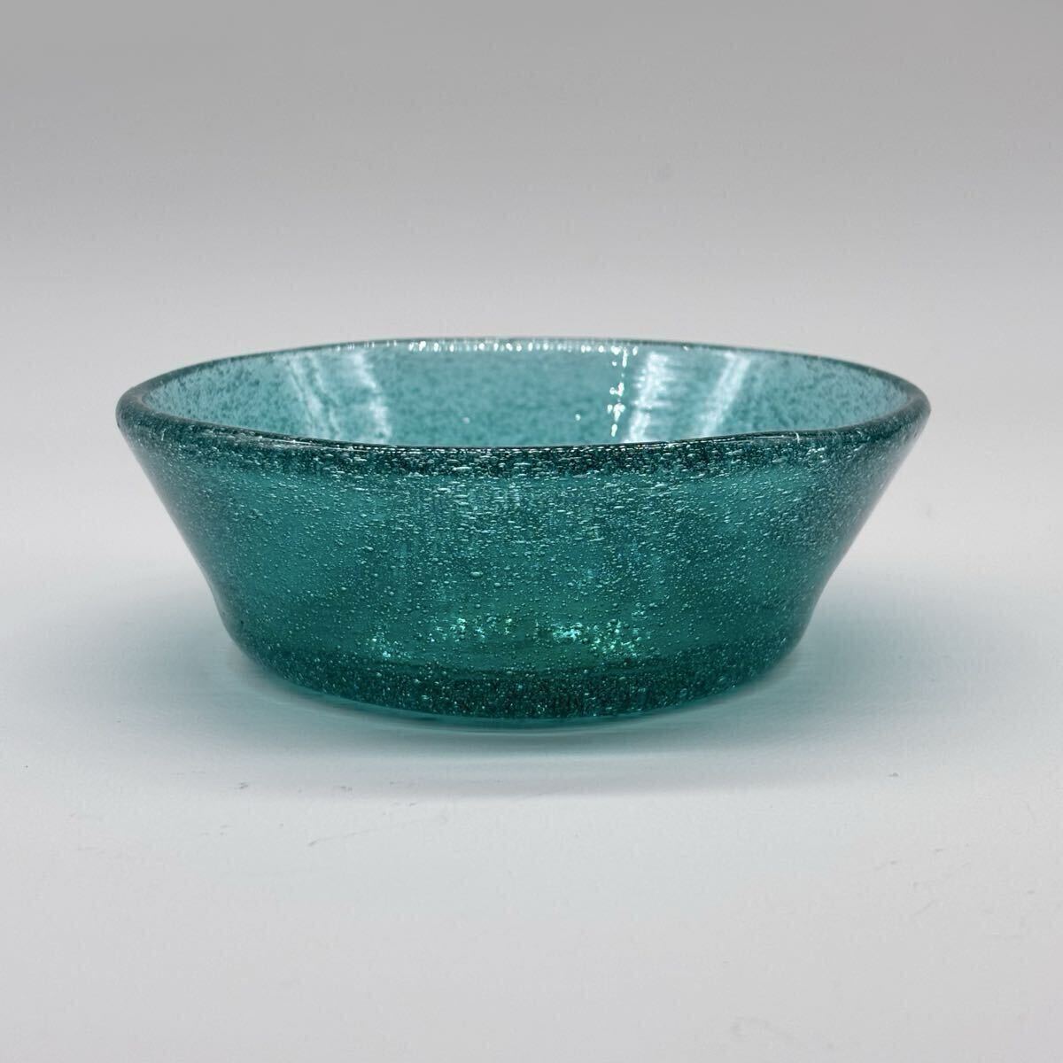 昭和初期 ウランガラス 小鉢 倉敷ガラス 食器 手吹きガラス ボウル拍卖