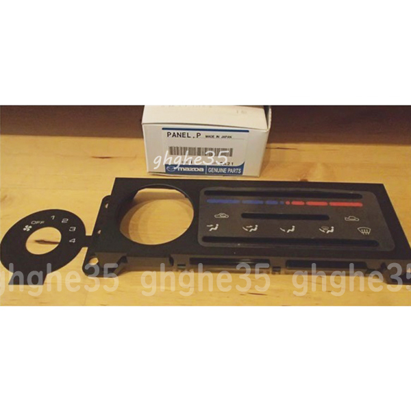 マツダ 純正 ユーノス ロードスター NA6CE NA8C ヒーター ユニット パネル モード コントロール プレート 検索 エアコン パーツ レストア拍卖
