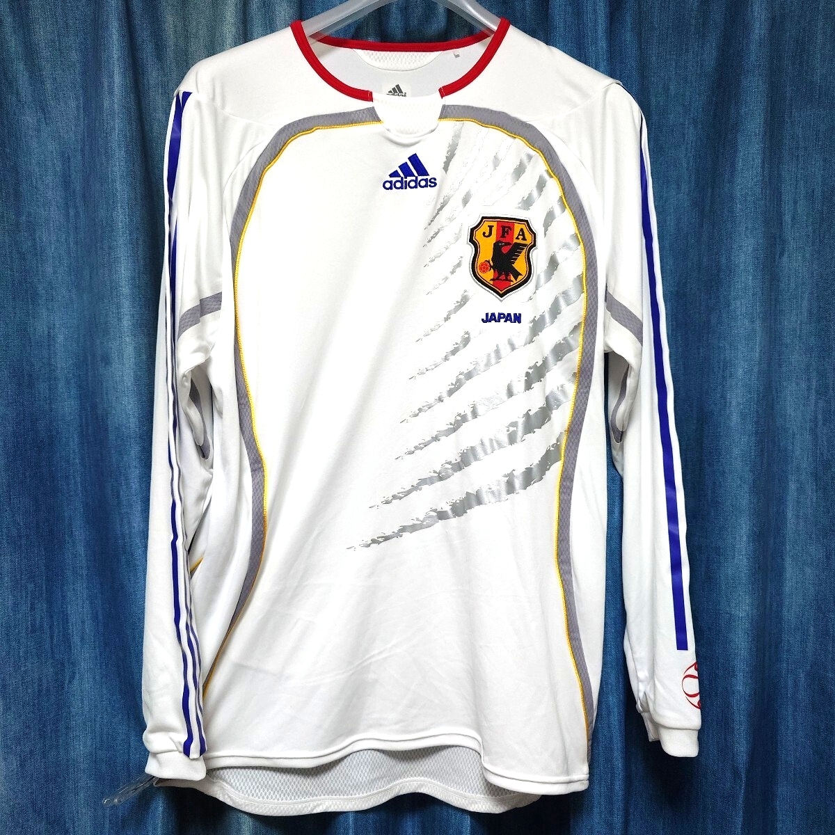 ■06-07 日本代表 長袖 ユニフォーム 選手支給用 アウェイ AWAY■拍卖
