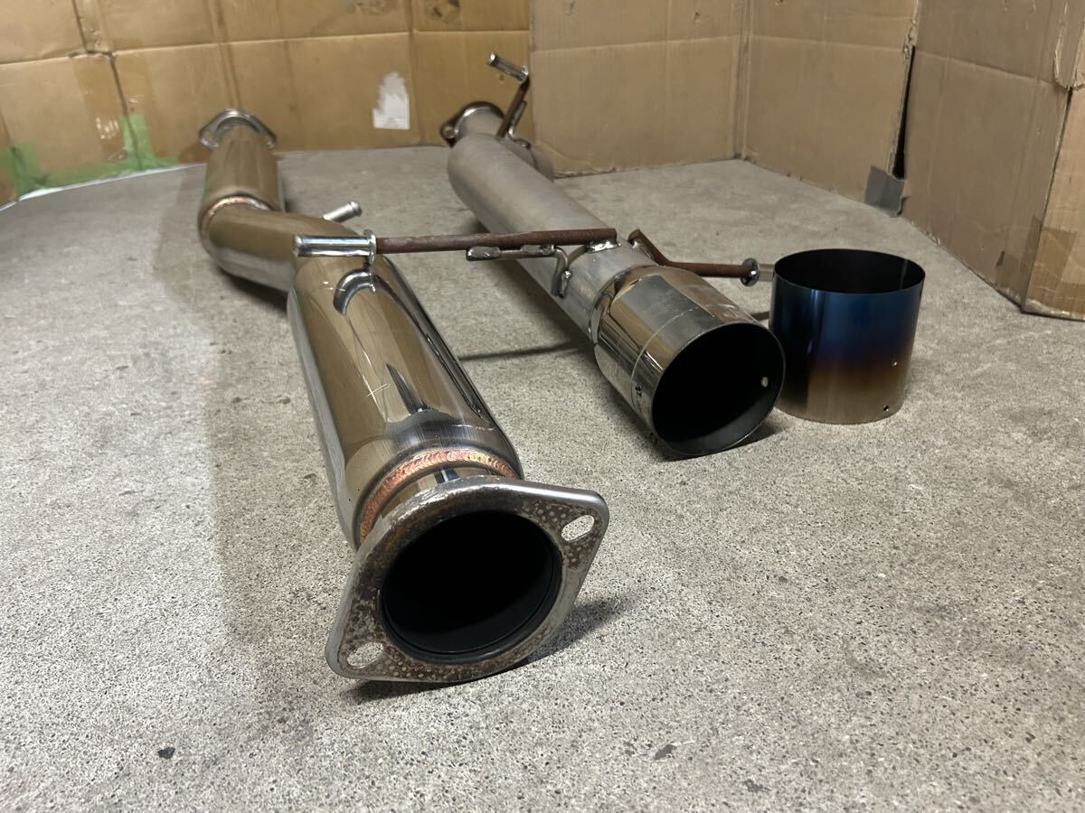 ★スバル 社外マフラー 柿本改 カキモト ビーフリー ジャンク インプレッサ GDB F EJ20ターボ (0527)拍卖