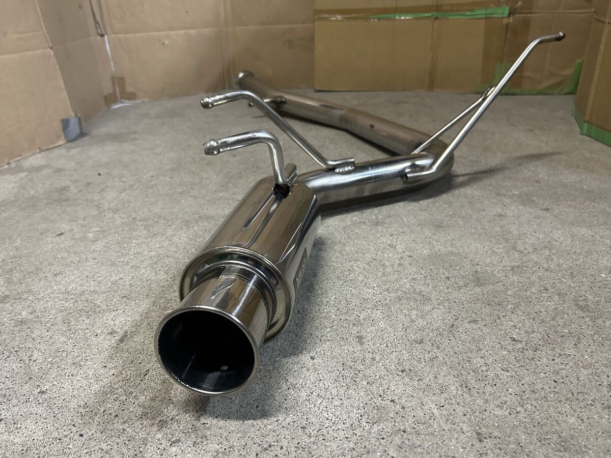 ★スズキ カプチーノ EA11R 柿本改 カキモト GTbox bit 砲弾型 リア マフラー SBT302R (1105)拍卖