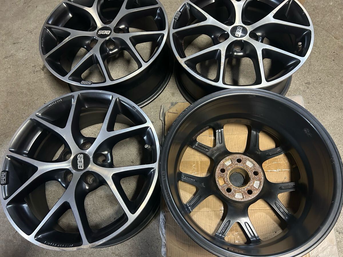 ★BBS SR007 PCD108 VOLVO ボルボ 4本 7.5J+45 (1031)拍卖