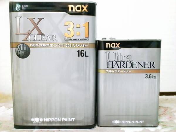 ニッペ (3:1) 20LXクリヤー(クリア) 主剤690g+硬化剤230g(硬化剤は標準型、速乾型選択可) 拍卖