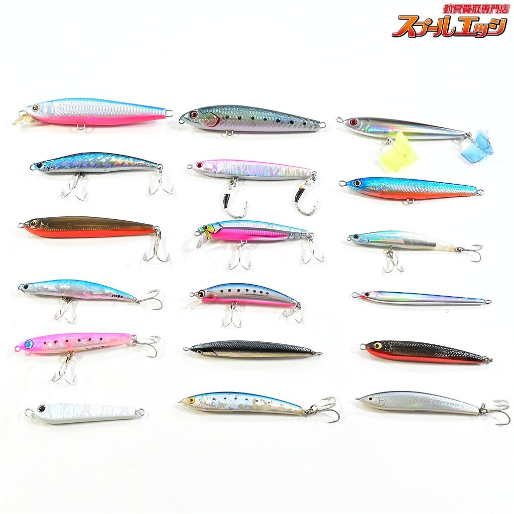 ★☆人気ルアー 豪華18点セット 菊池工房 Bzハイブリッド100 シェル ハルシオンシステム ハルシコ125 マリア オンデオンダ 100&120★☆★☆拍卖