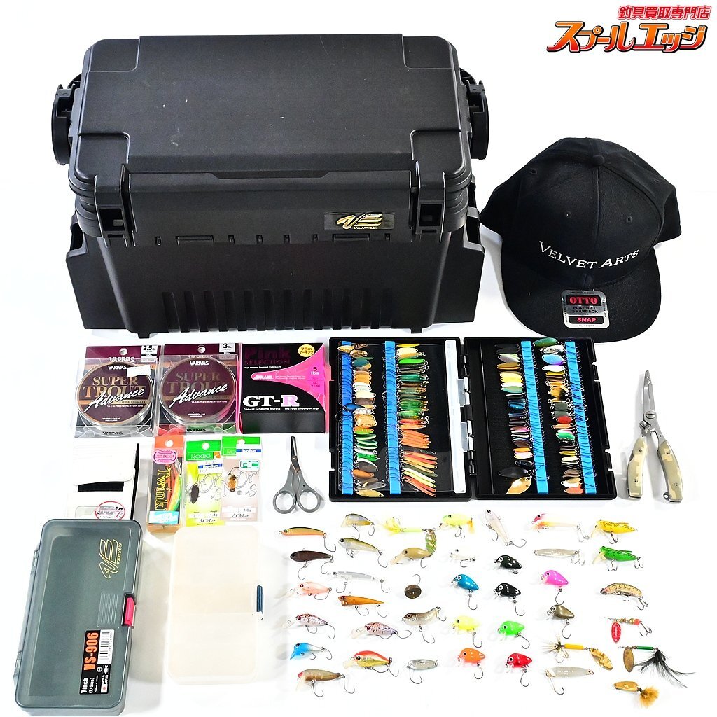 ★☆エリアトラウト用プラグ、スプーン ケース等小物 豪華約253点セット ティアロ ノア ツインクル スマッシュ ダートラン モカSS等★☆拍卖