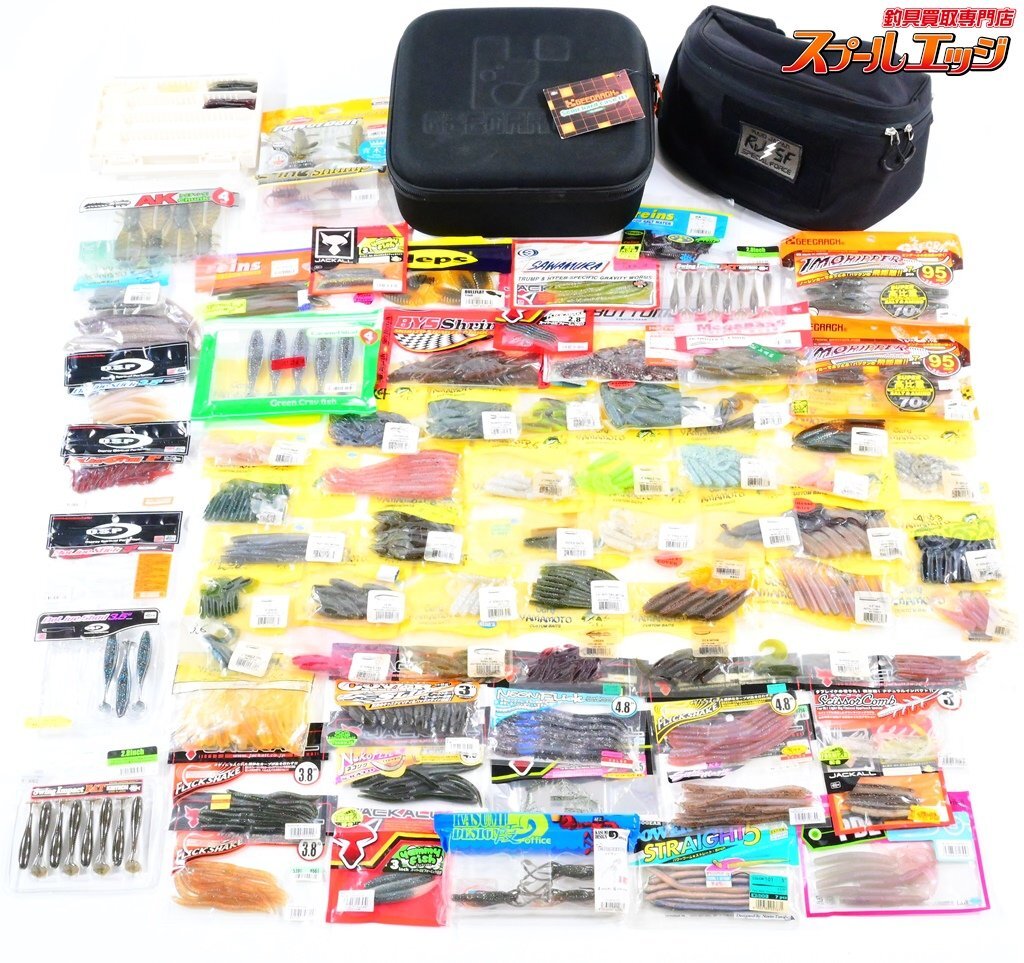 ★☆人気バスワーム他用品 豪華大量セット ネオンクリック 他 検)ジャッカル レイドジャパン デプス JACKALL RAIDJAPAN DEPS OSP ★☆★☆拍卖