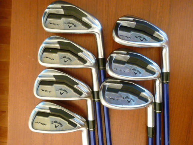 キャロウェイ Callaway エーペックス 軟鉄 フォージドアイアン 7本セット APEX (R)拍卖