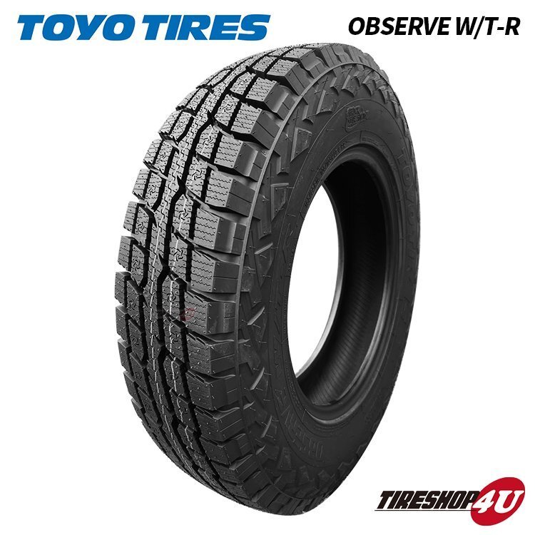 2025年製 TOYO OBSERVE W/T-R 285/70R17 285/70-17 116/113Q LT トーヨー オブザーブ WTR スタッドレス ジムニー 4本送料税込113,080円~拍卖