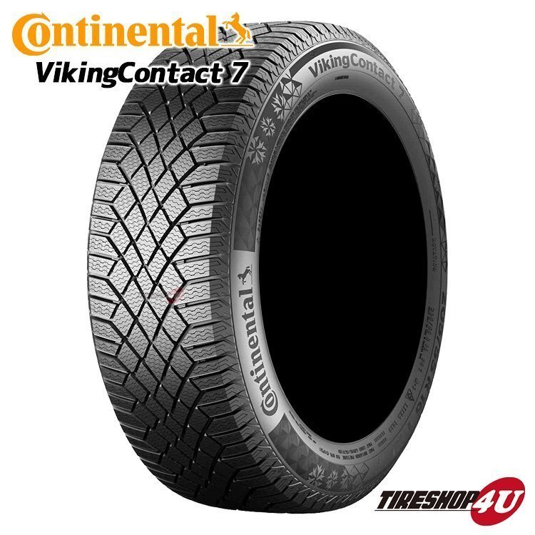 2024年製 CONTINENTAL VikingContact 7 155/65R14 155/65-14 75T コンチネンタル バイキングコンタクト VC7 スタッドレス 4本SET拍卖