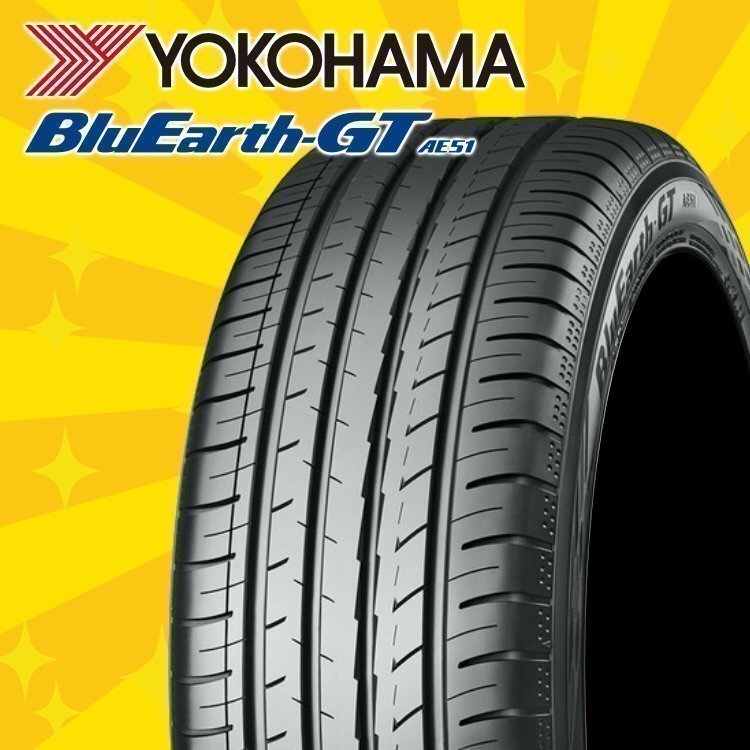 2024年製 YOKOHAMA BluEarth-GT AE51 245/45R17 245/45-17 99W XL ヨコハマ 4本セット ブルーアース BluEarth GT 操縦安定性 4本SET拍卖