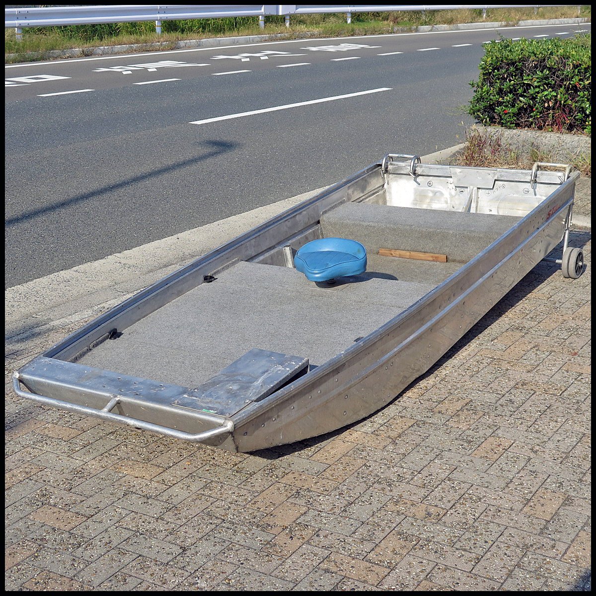 I100) 引取限定 STACER/ステーサー アルミボート 11フィート 全長3430mm パントボート/バス釣り/11ft拍卖