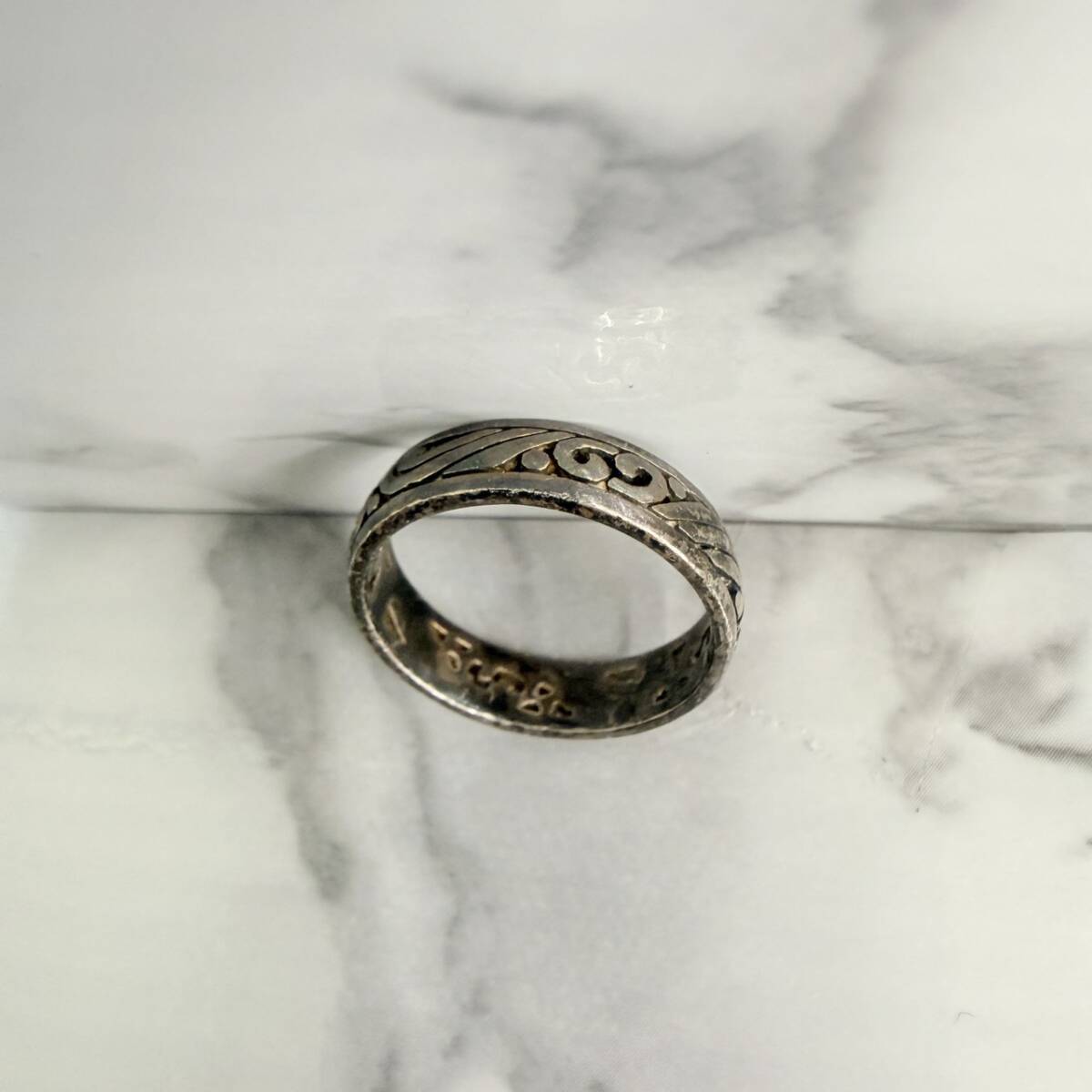 【TS1112】925刻印 リング 指輪 シルバー silver ジュエリー アクセサリー 約3.89g拍卖