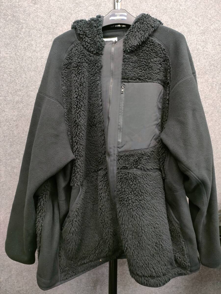 ★UNIQLO ユニクロ × White Mountaineering ホワイトマウンテニアリング フリースジャケット サイズ4XL拍卖