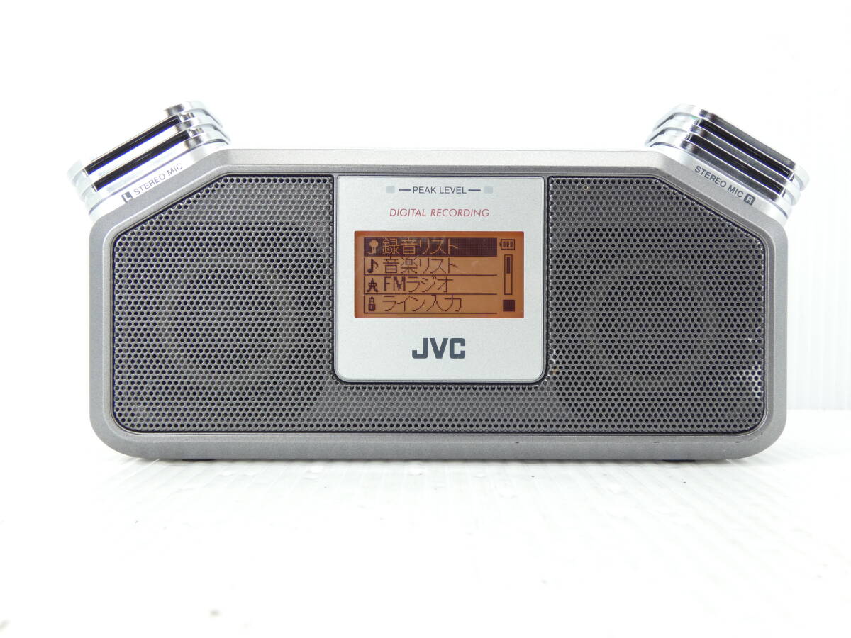 ★☆JVC FMラジオ付きポータブルデジタルレコーダー RD-R1-H 中古動作品 オマケ新品電池付き☆★拍卖