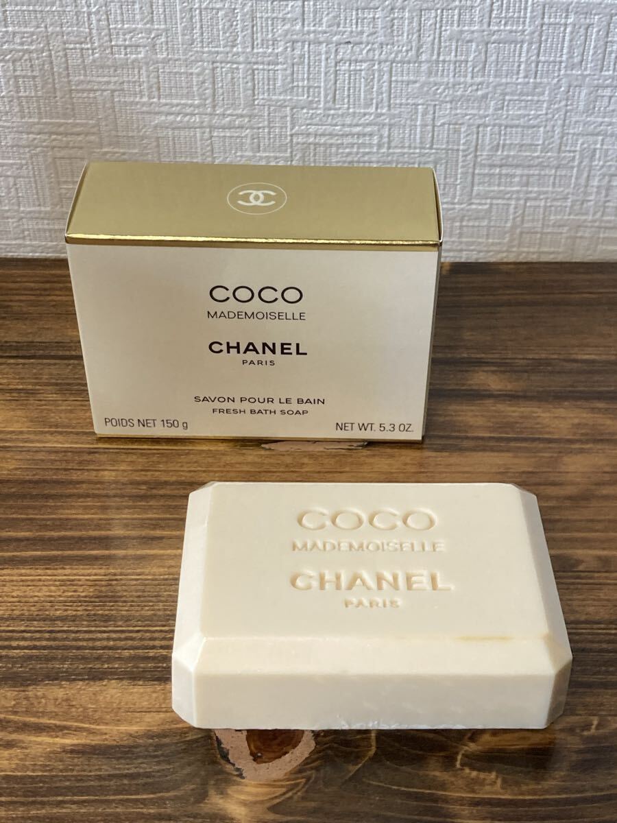 I5K005◆新古品◆ シャネル CHANEL ココ マドモアゼル COCO MADEMOISELLE サヴォン 石けん 150g拍卖