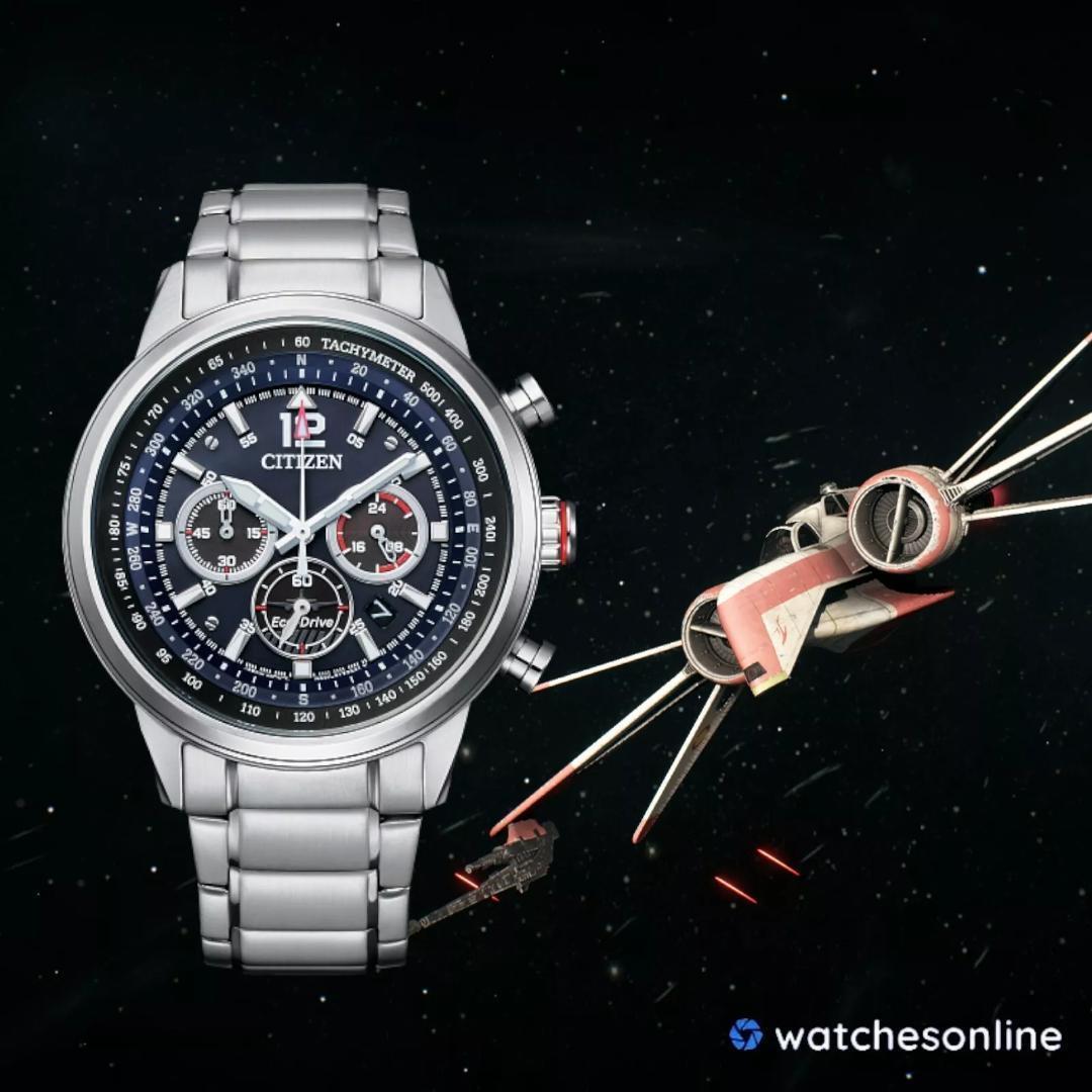 CITIZEN Eco-Drive 電池交換不要の ソーラーパワー クロノグラフ タキメーターパワーセーブ機能 充電不足警告機能 日本未販売の為入手困難 拍卖