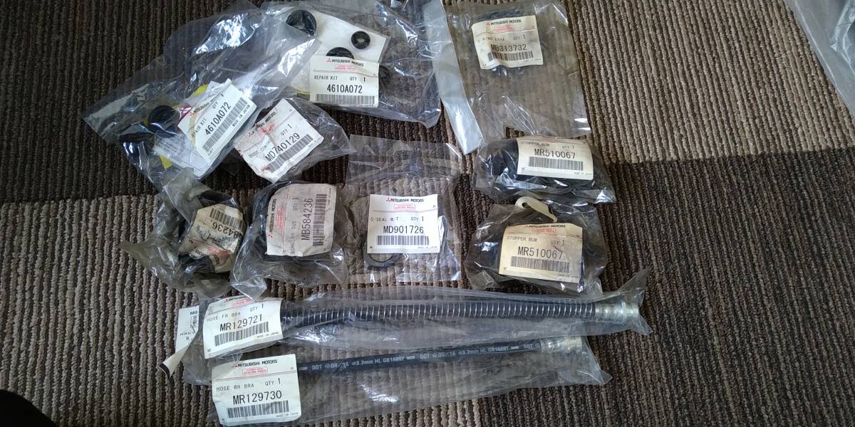 ★激レア 三菱ミニカ ダンガン H22A MNGF ブレーキホース・カップキット・リヤブッシュ・その他★拍卖