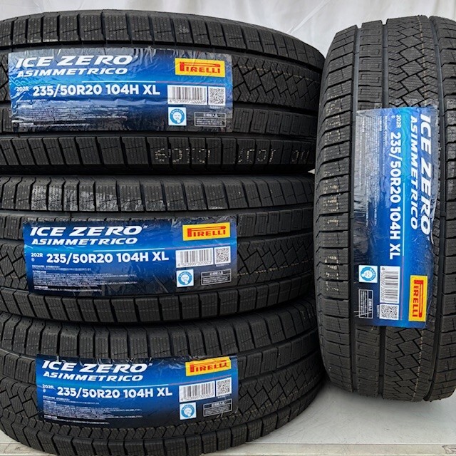 在庫分特価 即納 2024年製 ピレリ アイスゼロ アシンメトリコ 235/50R20 4本 235/50-20 スタッドレス 正規輸入品 個人宅OK 地域別送料無料拍卖