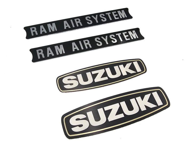 忠実再現 GT380 ラムエアー ポイント ダイナモ カバー メタル ステッカー エンブレム デカール 68261-33101 68233-33000 68233-34000拍卖