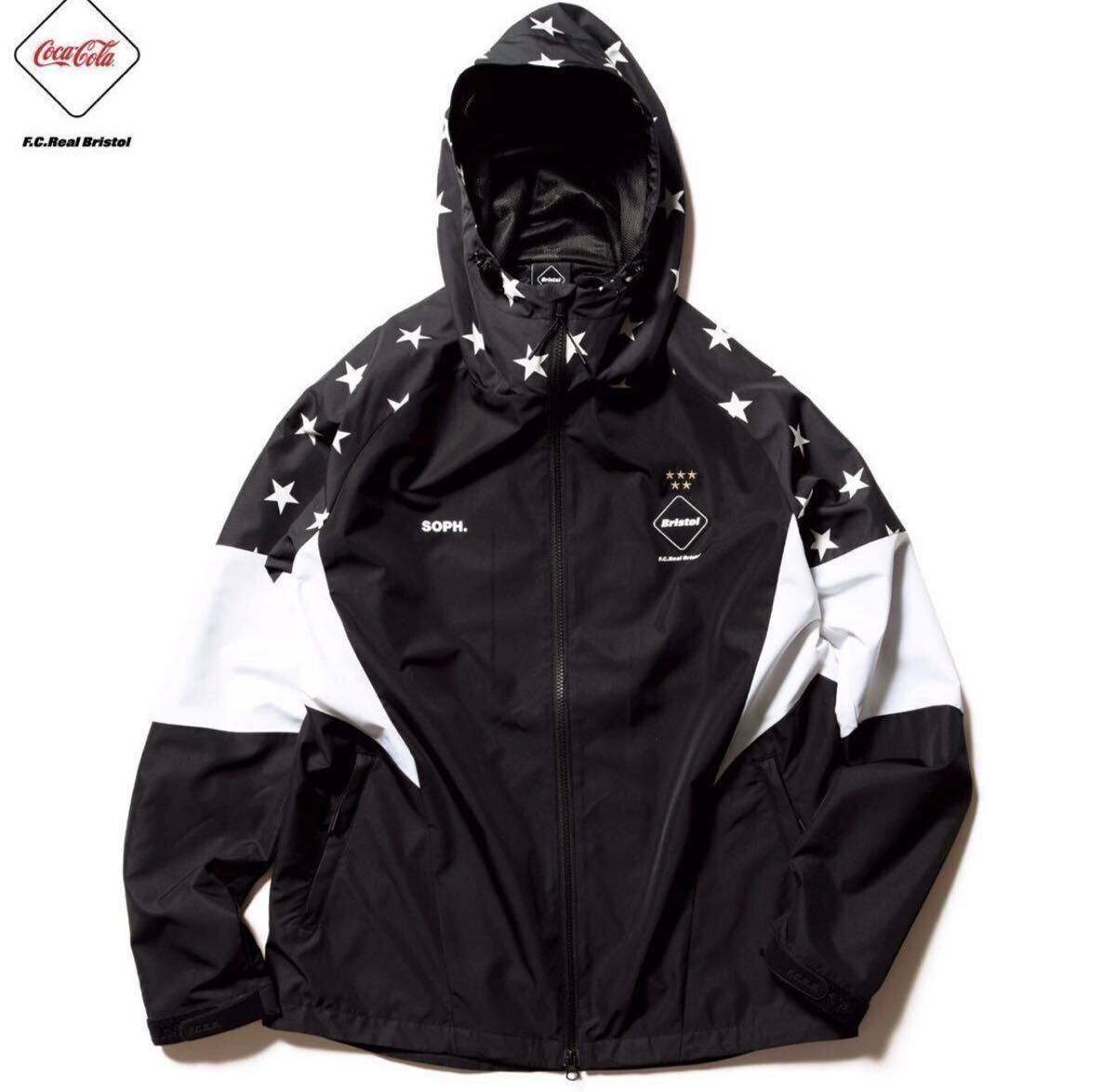 【良品】 FCRB f.c real bristol エフシーレアルブリストル SOPHNET ソフネット COCA COLA MULTI PATTERN JACKET ジャケット ブルゾン 拍卖