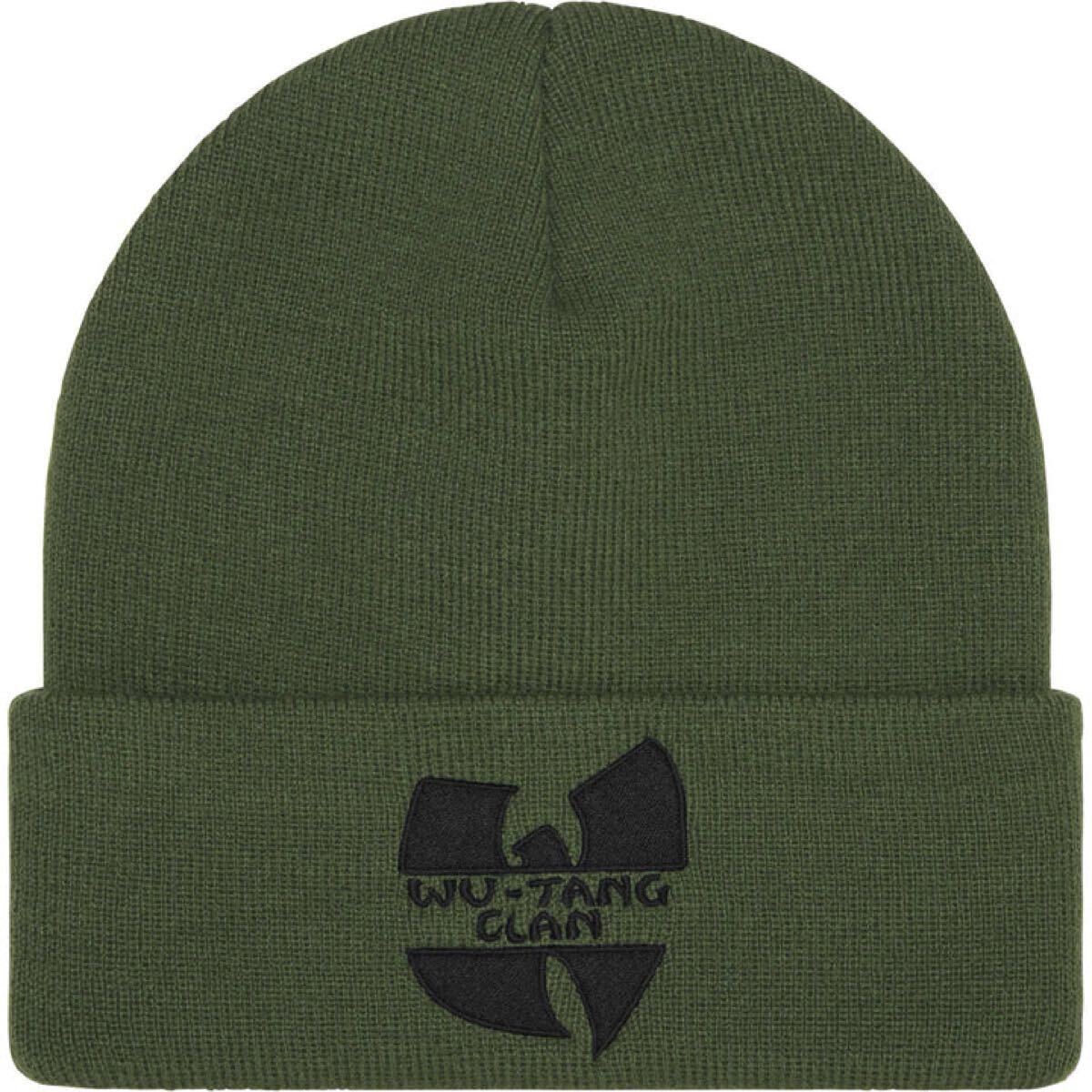 【新品未使用】 25AW 26 新品 SUPREME シュプリーム WU TANG CLAN BEANIE CAP ビーニー ニット帽 帽子 キャップ ウータンクラン OLIVE拍卖