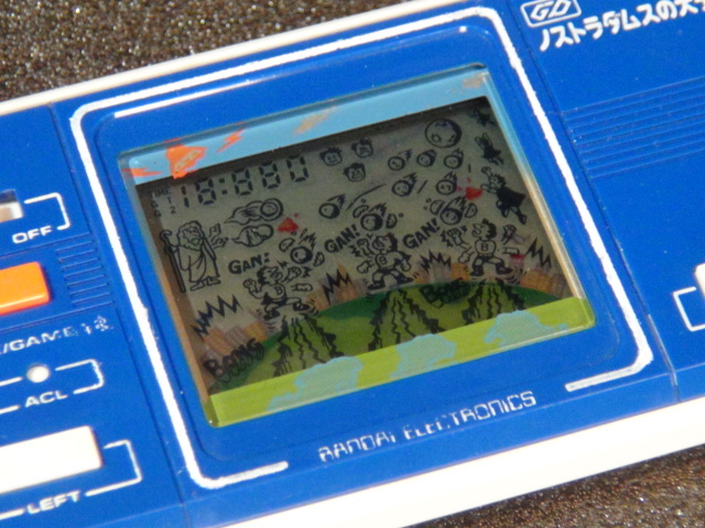 再値下 バンダイ ノストラダムスの大予言 レトロ ゲーム lsi lcd おもちゃ ビンテージ 電子ゲーム拍卖