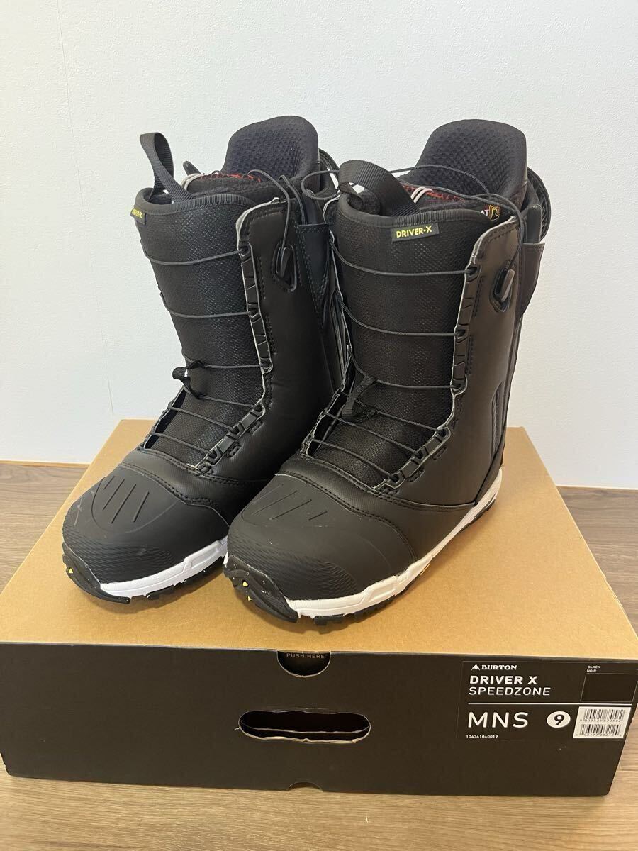 未使用 BURTON DRIVER X 27㎝ バートン スノーボードブーツ 拍卖