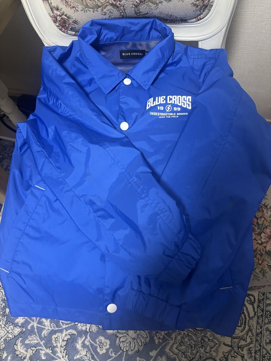 美品 ブルークロス BLUE CROSS ナイロンジャケット ウインドブレーカー Sサイズ 140.150.160相当 キッズ男の子 即決あり拍卖