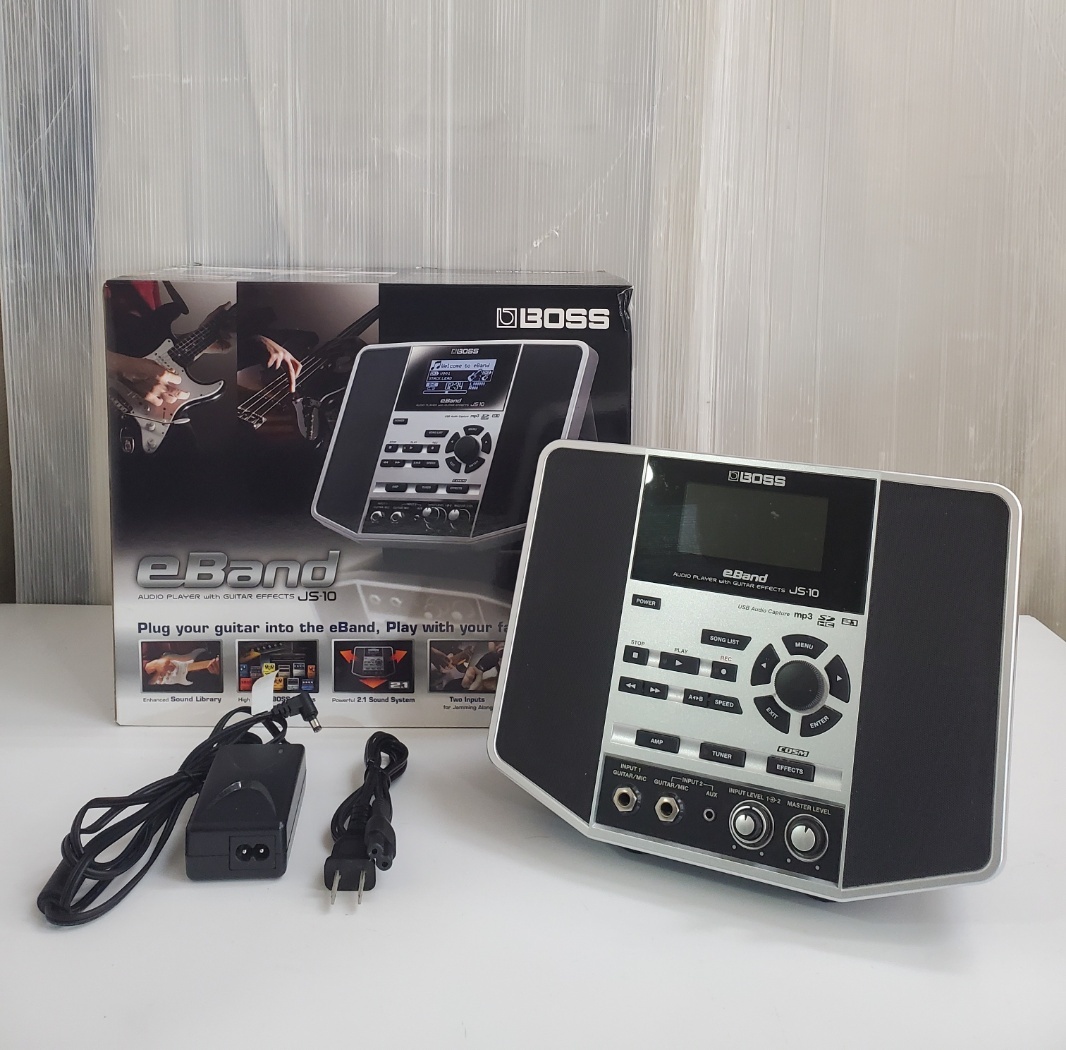 BOSS■eBand■オーディオ・プレーヤー■ギターエフェクター■JS-10■動作品拍卖