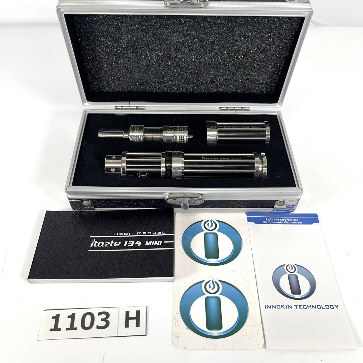 (志)INNOKIN/イノキン iTaste 134 mini/ミニ 電子煙草 ハードケース バッテリー 取扱説明書付 喫煙具 たばこ タバコ (o)1103H拍卖