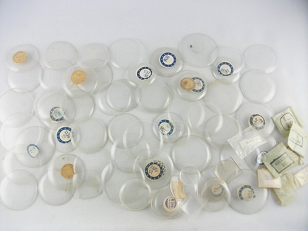 Y99u★時計用 古い風防 ガラス 腕時計用 風防 色々 未使用拍卖