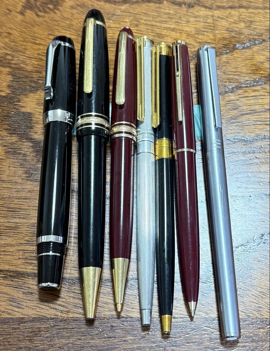1円スタート MONTBLANC ボールペン シャーペン まとめ ジャンク 送料無料 ボエム等拍卖