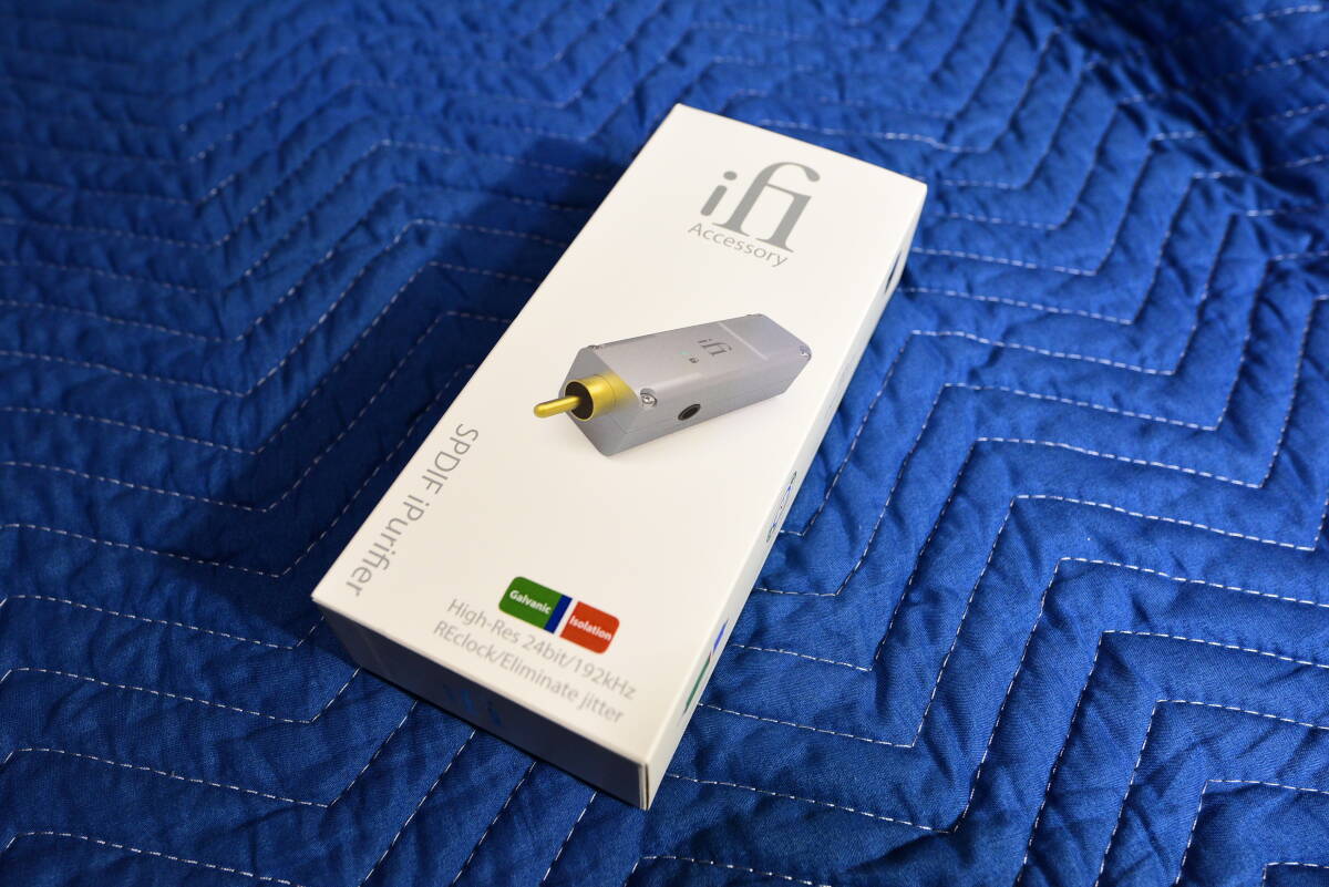 iFi-Audio iPurifier SPDIF 同軸 Coxial 光デジタルケーブル Optical ノイズ対策 変換アダプター 5V USB2.0 microB 給電拍卖