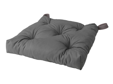 ☆ IKEA イケア ☆ MALINDA マーリンダ チェアクッション, グレー<40/35x38x7 cm>送料660円~ u 2h拍卖