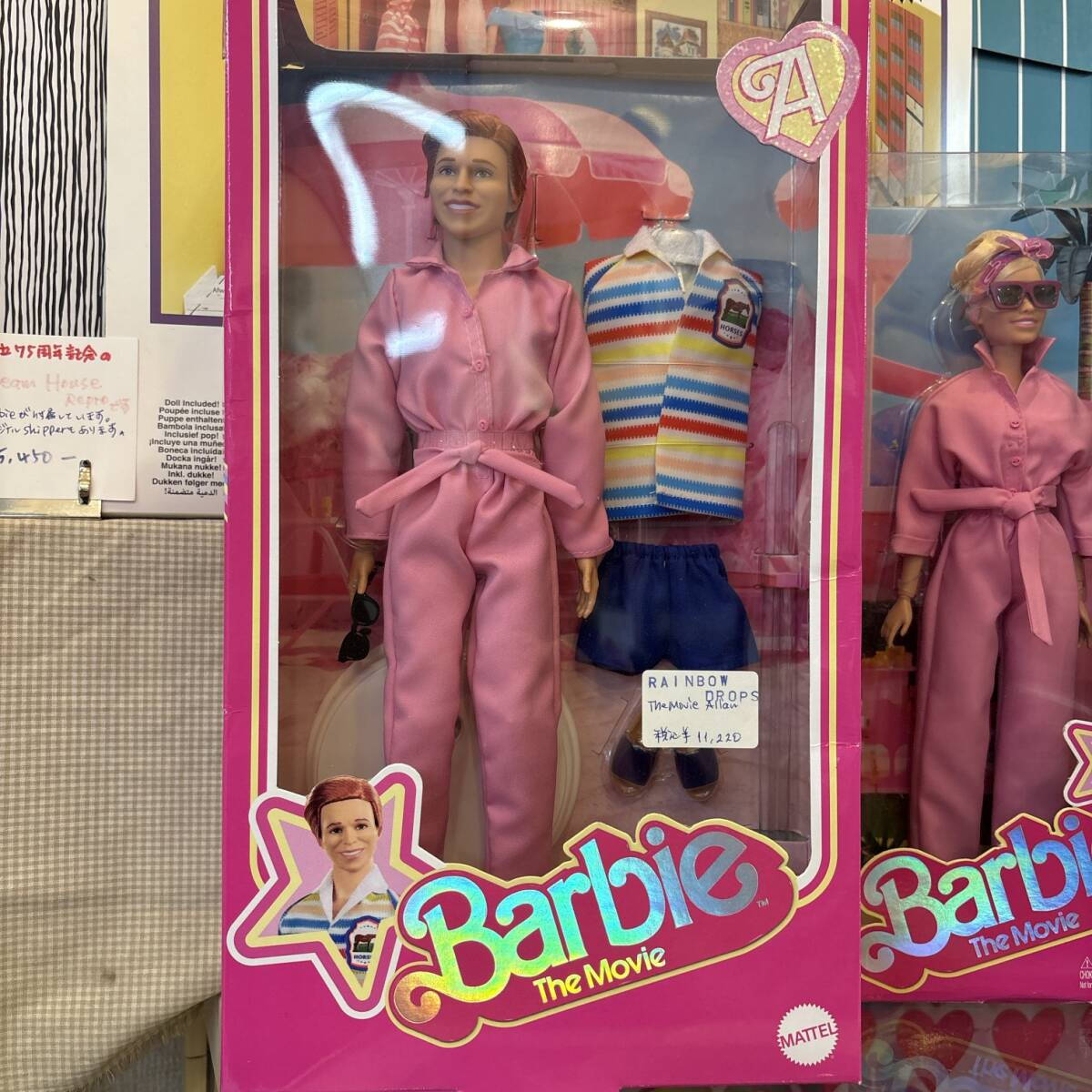 新品☆BARBIE THE MOVIE ALLAN 人形☆バービー、アラン、美品拍卖