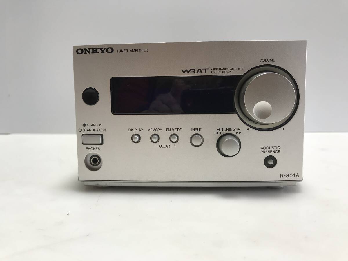 ONKYO チューナーアンプ R-801A ジャンクRT-5915拍卖