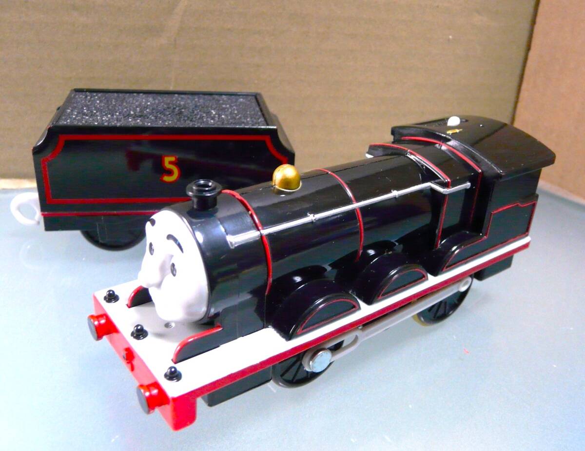 プラレール車両 きかんしゃトーマス くろいジェームス 2両セット used拍卖