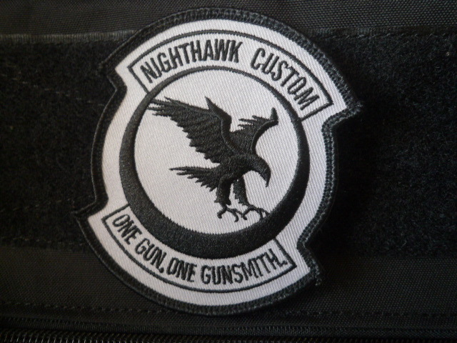 送料無料ミリタリー パッチ ワッペン マジックテープ Nighthawk Custom ナイトホーク・カスタム 現状渡し品拍卖