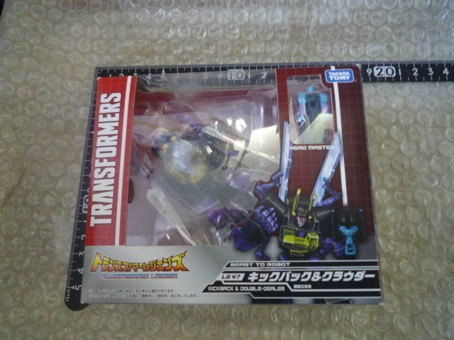 トランスフォーマー レジェンズ LG-47 キックバック&クラウダー 現状渡し品拍卖