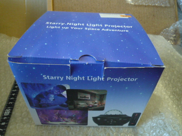 最新型 KAPEBOW BL-XK01 Music Starry Projector スタープロジェクターライト 10種点灯モード リモコン付き星空ライト 現状渡し品 同梱不可拍卖