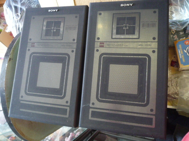 動作 音出し確認済み ソニー 平面スピーカー まま美品 APM-550AV 左右 ジャンク扱い 現状渡し品 同梱不可拍卖
