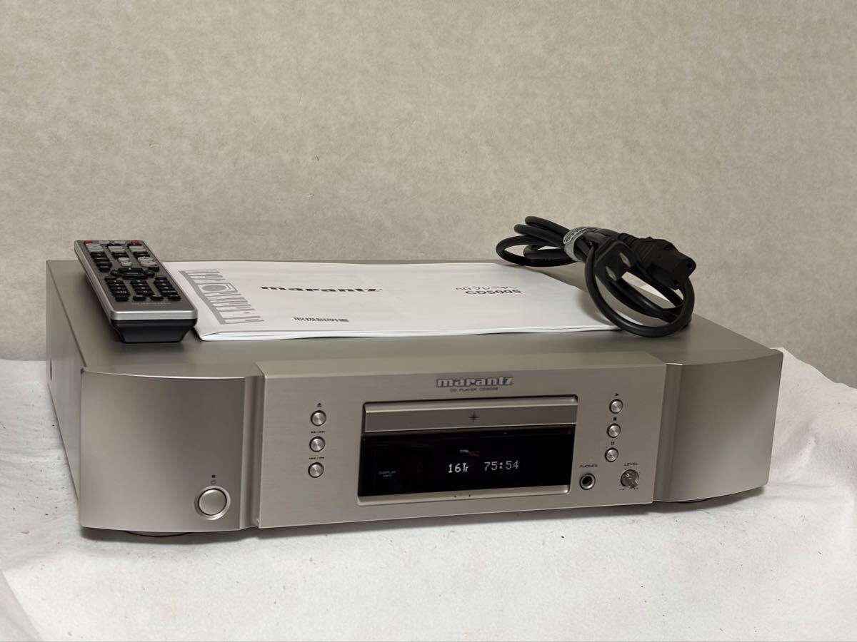 marantz CD5005 CDプレーヤー マランツ シーラスロジック社製D/Aコンバーター『CS4398』採用拍卖