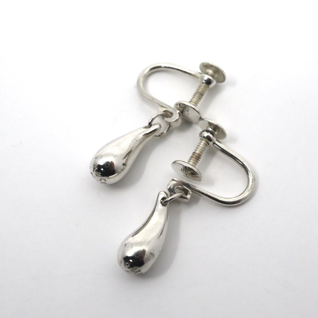 ★極美品★TIFFANY&Co. ティファニー ティアドロップ イヤリング エルサ・ペレッティ SV925 スクリュー 雫 刻印 レディース シルバー拍卖