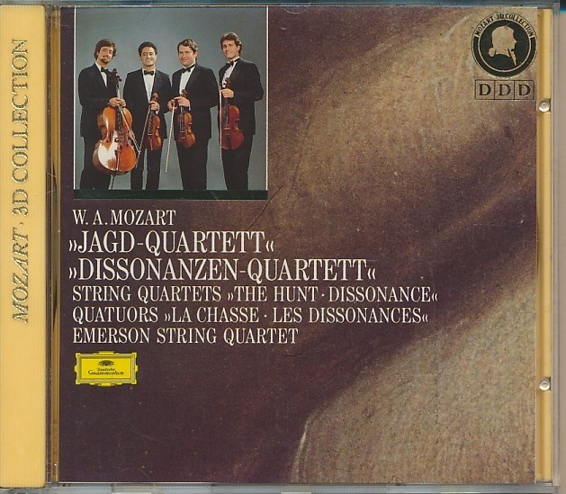 CD●エマーソン弦楽四重奏団 Jagd-Quartett / Dissonanzen-Quartett拍卖