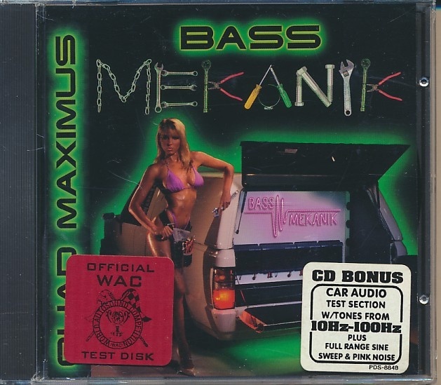 未開封CD●BASS MEKANIK / QUAD MAXIMUS拍卖