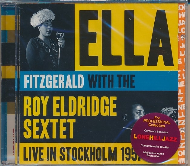 未開封CD●エラ・フィッツジェラルド ELLA FITZGERALD WITH THE ROY ELDRIDGE SEXTET LIVE IN STOCKHOLM 1957拍卖