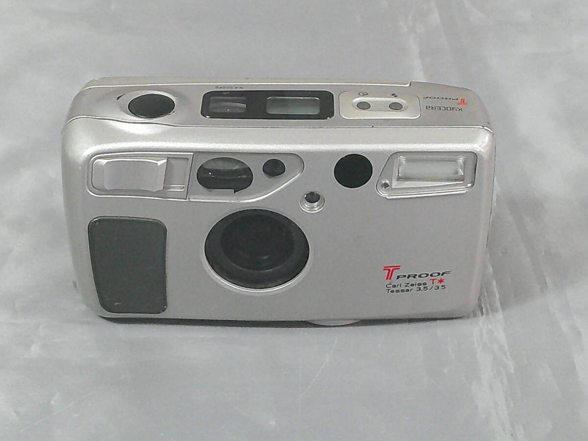 (ジャンク)カメラ『Kyosera TPROOF carl zeiss T* Tessar 3.5/3.5』京セラ ※動作不明拍卖