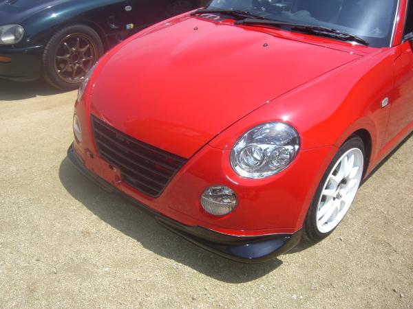 コペン用トヨシマクラフトオリジナルフロントハーフスポイラー拍卖