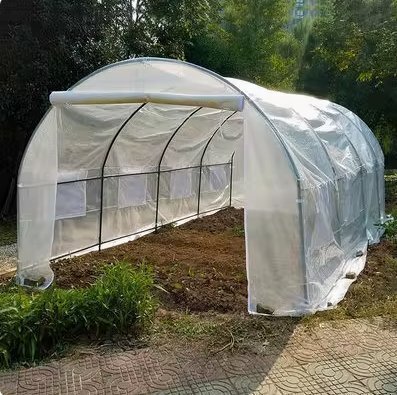 推薦★超強超大温室花棚暖房保温カバー多肉防凍防雨大屋骨組植物栽培暖房鶏鴨飼育棚拍卖